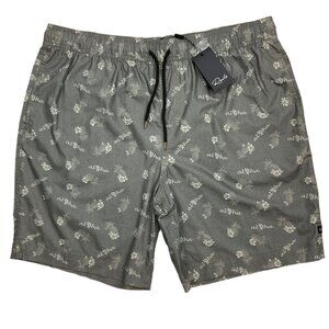 Rails Aloha Pineapple Kian Swim Trunks Short 2XL XXL Kian Gray NEW